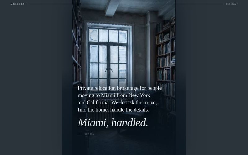 Home page of Meridian